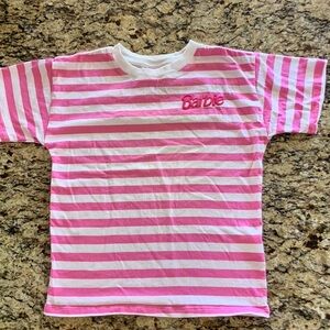Cotton-On Kids Collaborate with Barbie Girl Drop Shoulder T-shirt Size 7